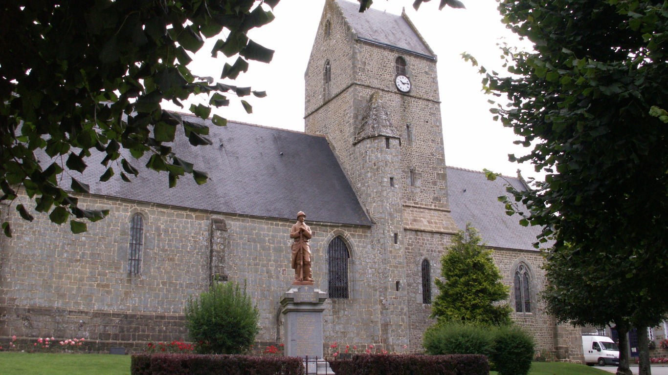 Скульптура в Нормандии, Франция