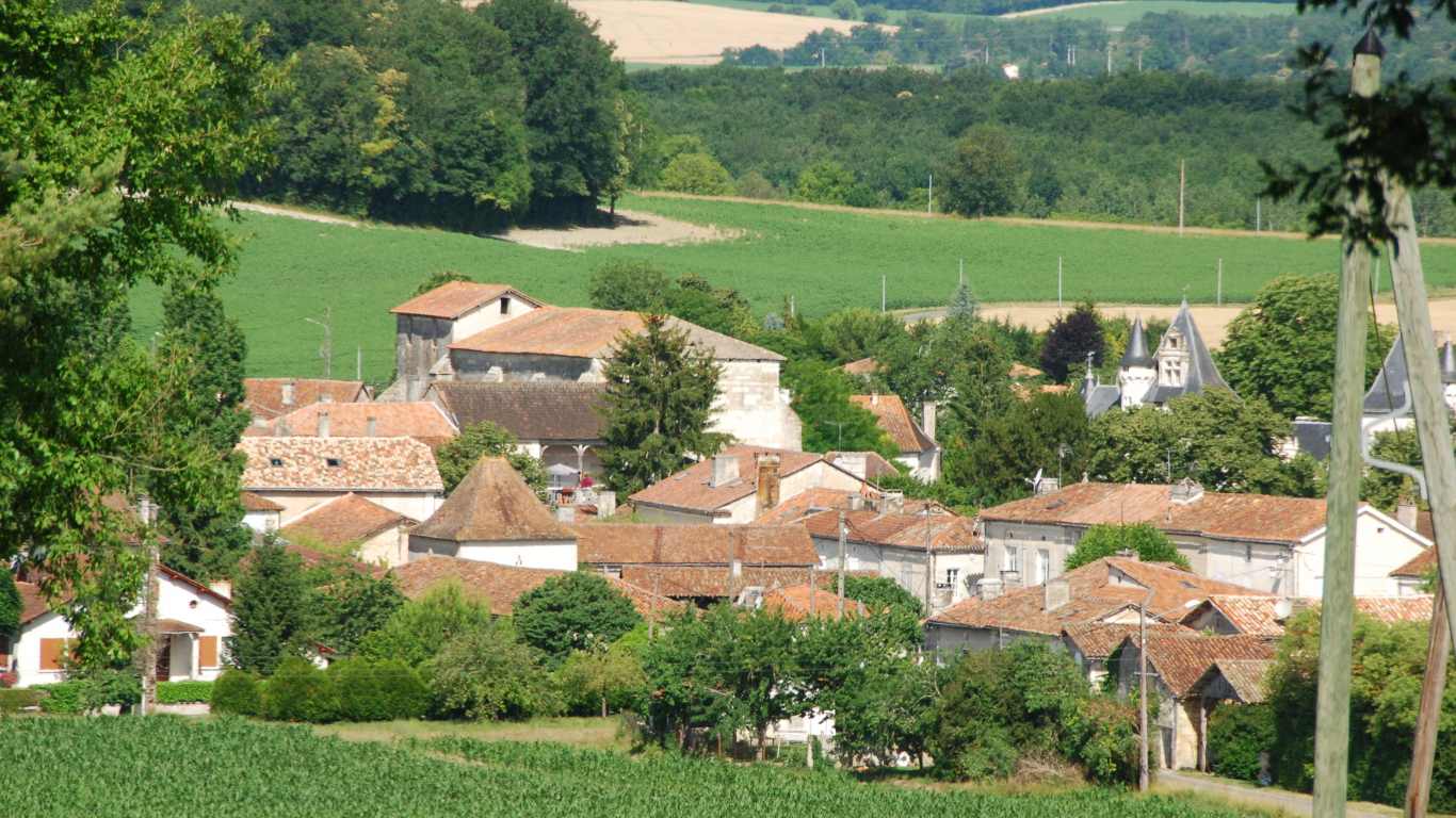 Деревушка в провинции Шампань, Франция