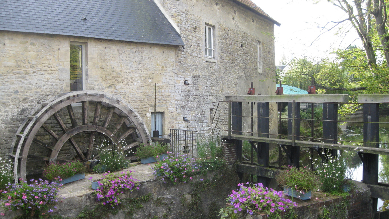 Мельница в Нормандии, Франция