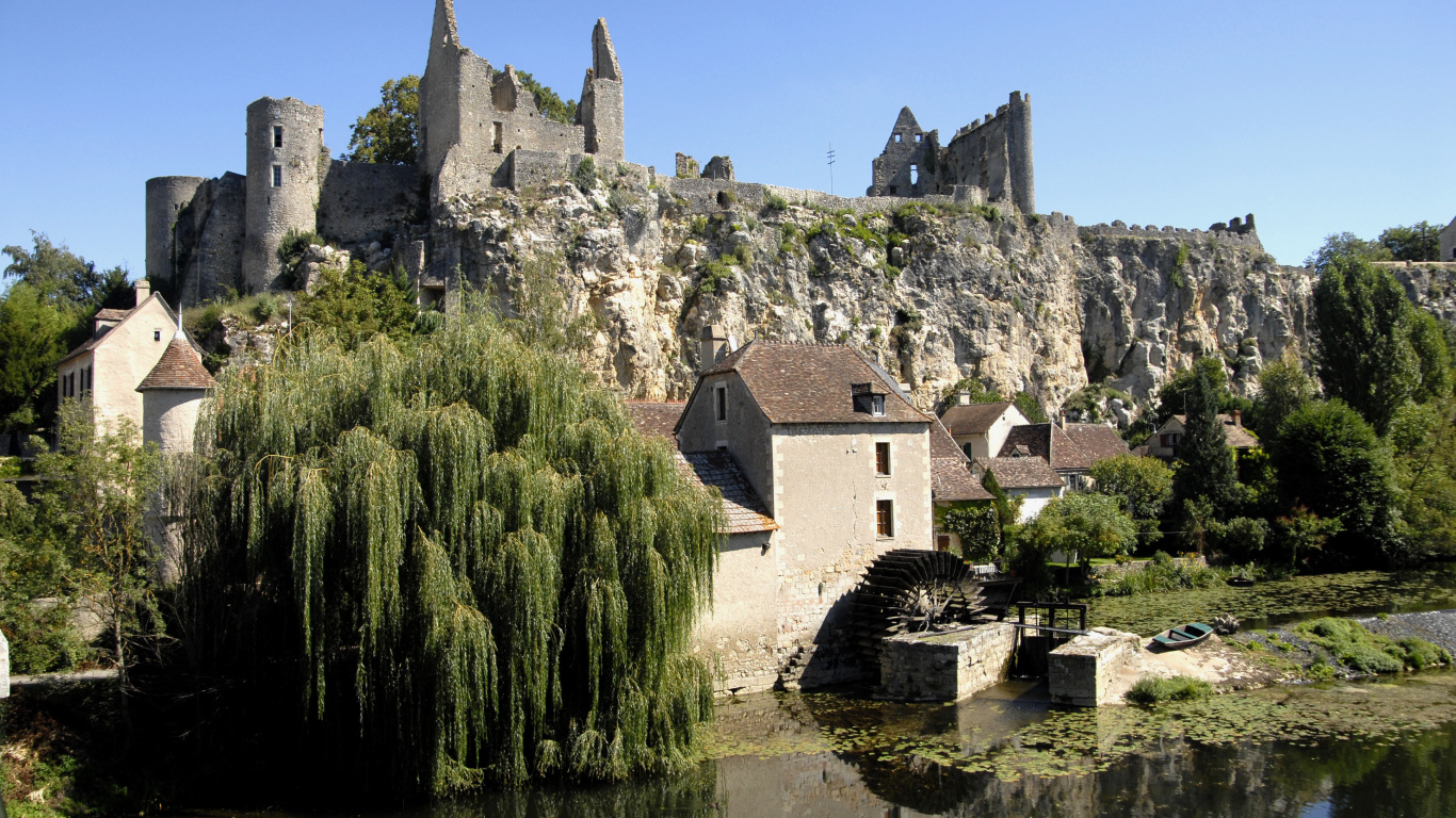 Мельница в городе Виши, Франция