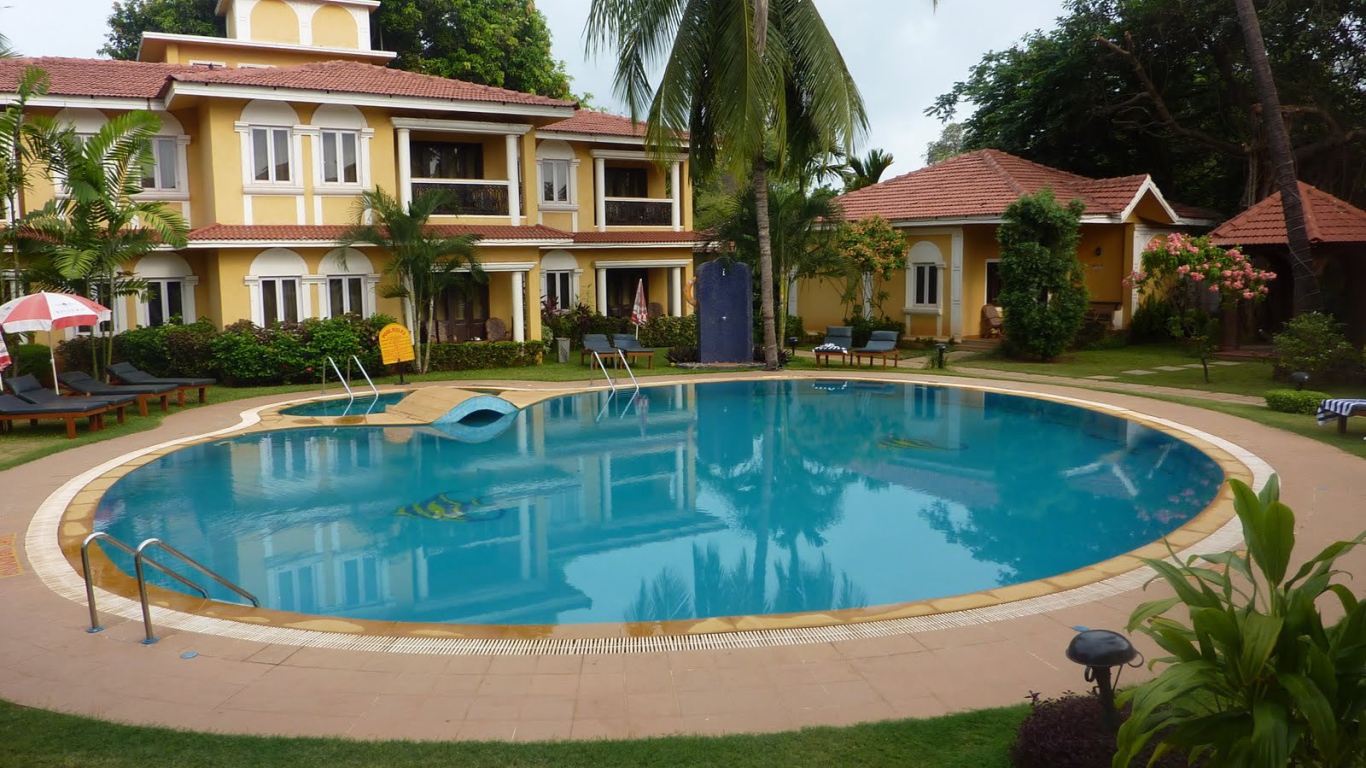 Красивые частные дома в Гоа