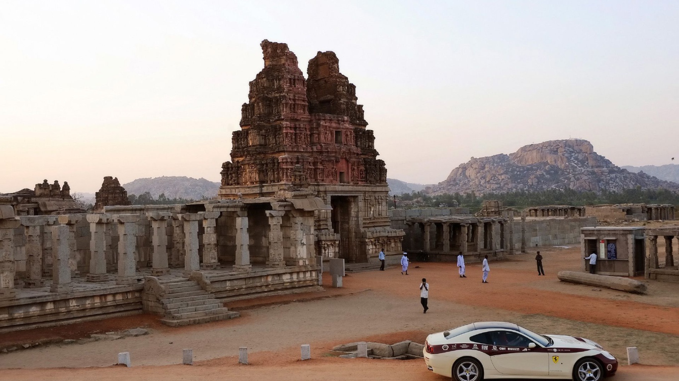 Феррари рядом с Мумбаи