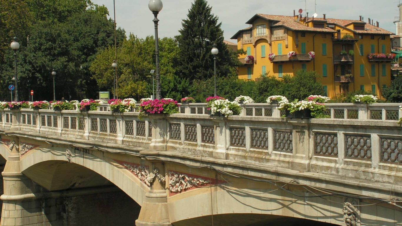 Мост в Парме, Италия