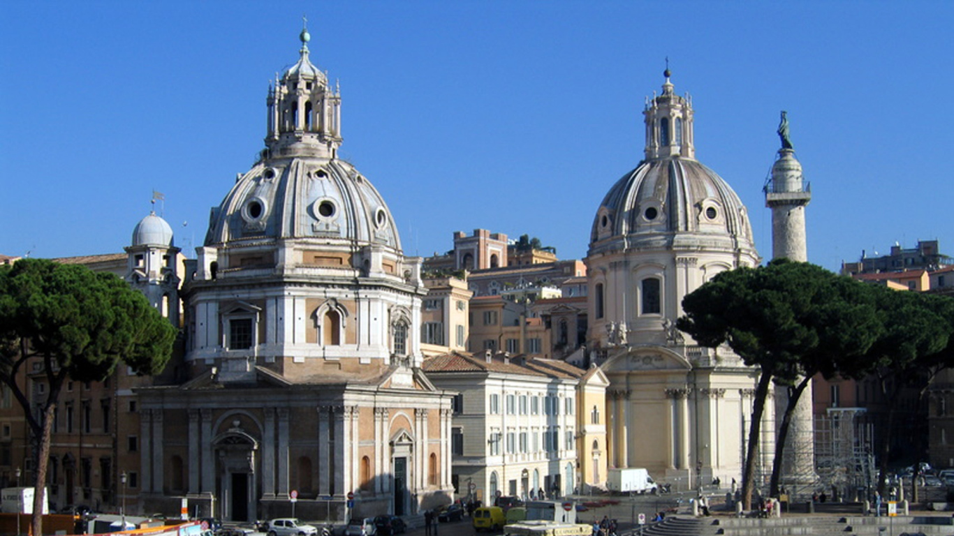 Колонна Траяна в Риме