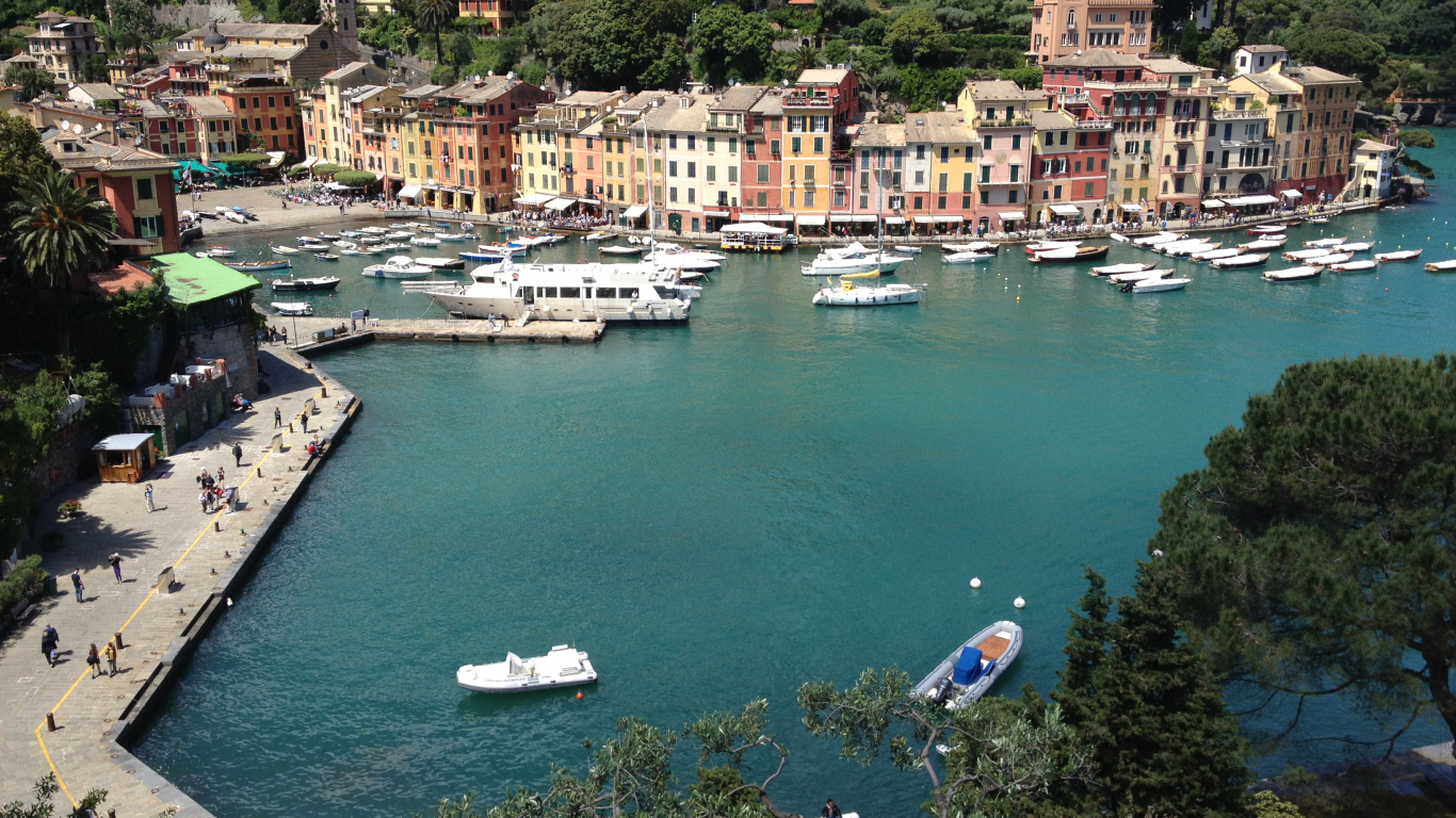 Порт в Лигурии, Италия