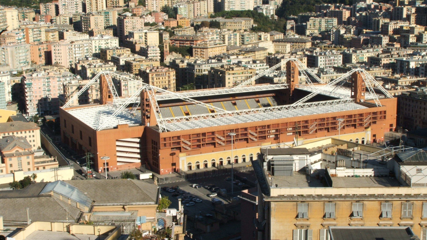 Стадион в Генуе, Италия