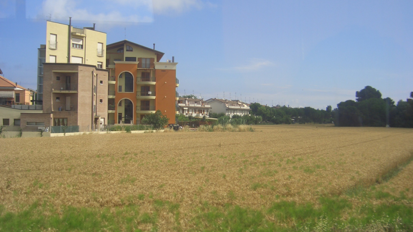 Пшеничное поле в Сан Марино, Италия