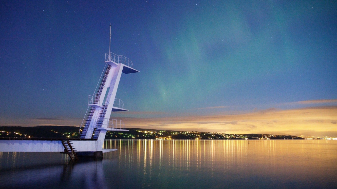 Аврора Бореалис в Осло