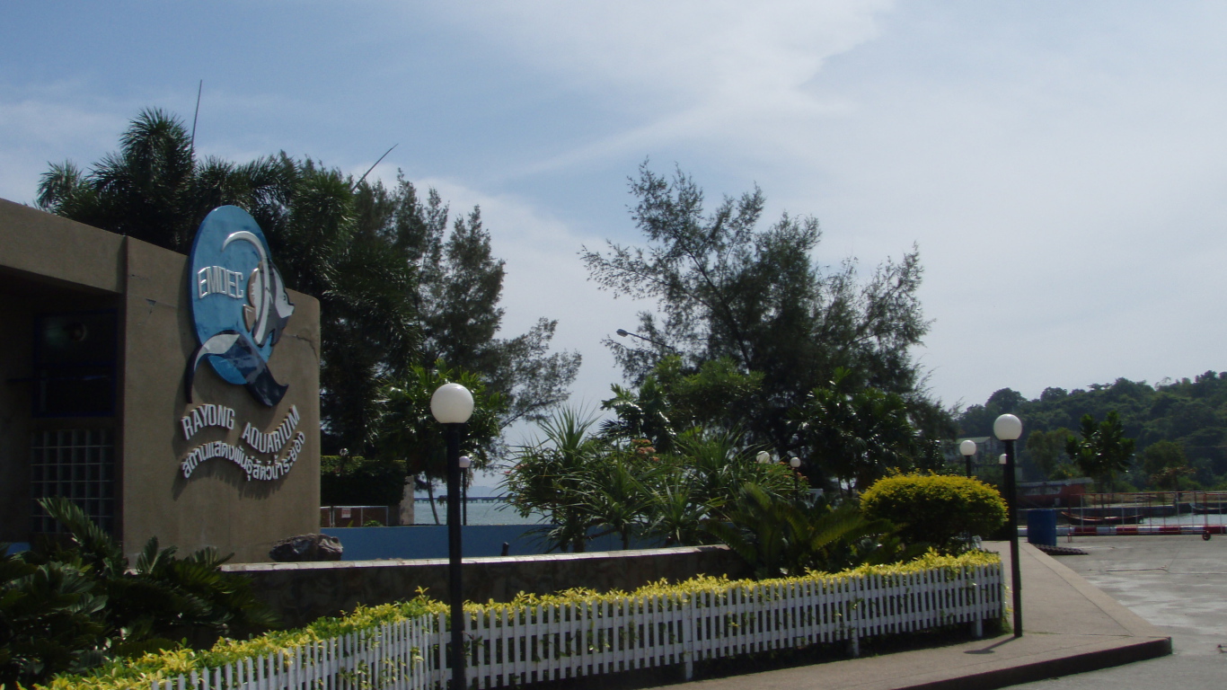 Аквариум на курорте Районг, Таиланд