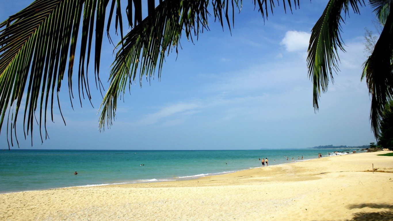 Золотой пляж на острове Самуи, Таиланд