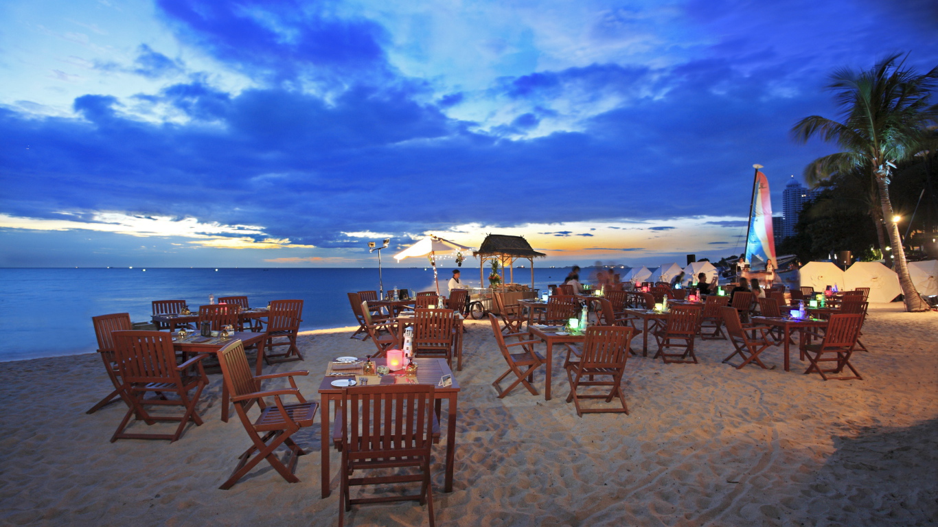 Весенний отдых на курорте в Паттайе, Таиланд