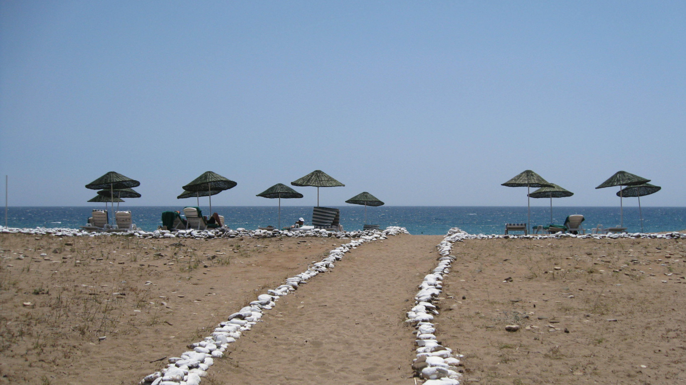 Весенний отдых на пляже на острове Панган, Таиланд