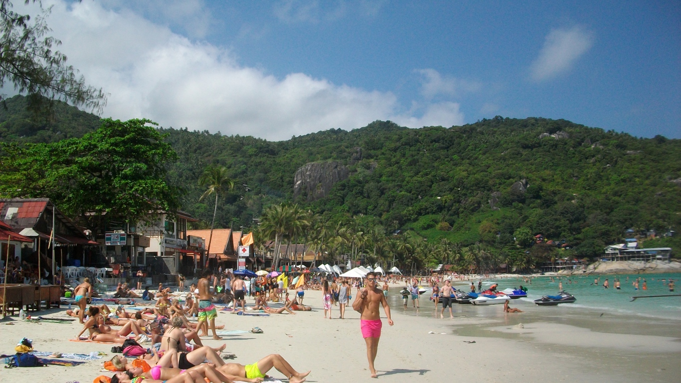 Летний отдых на острове Панган, Таиланд