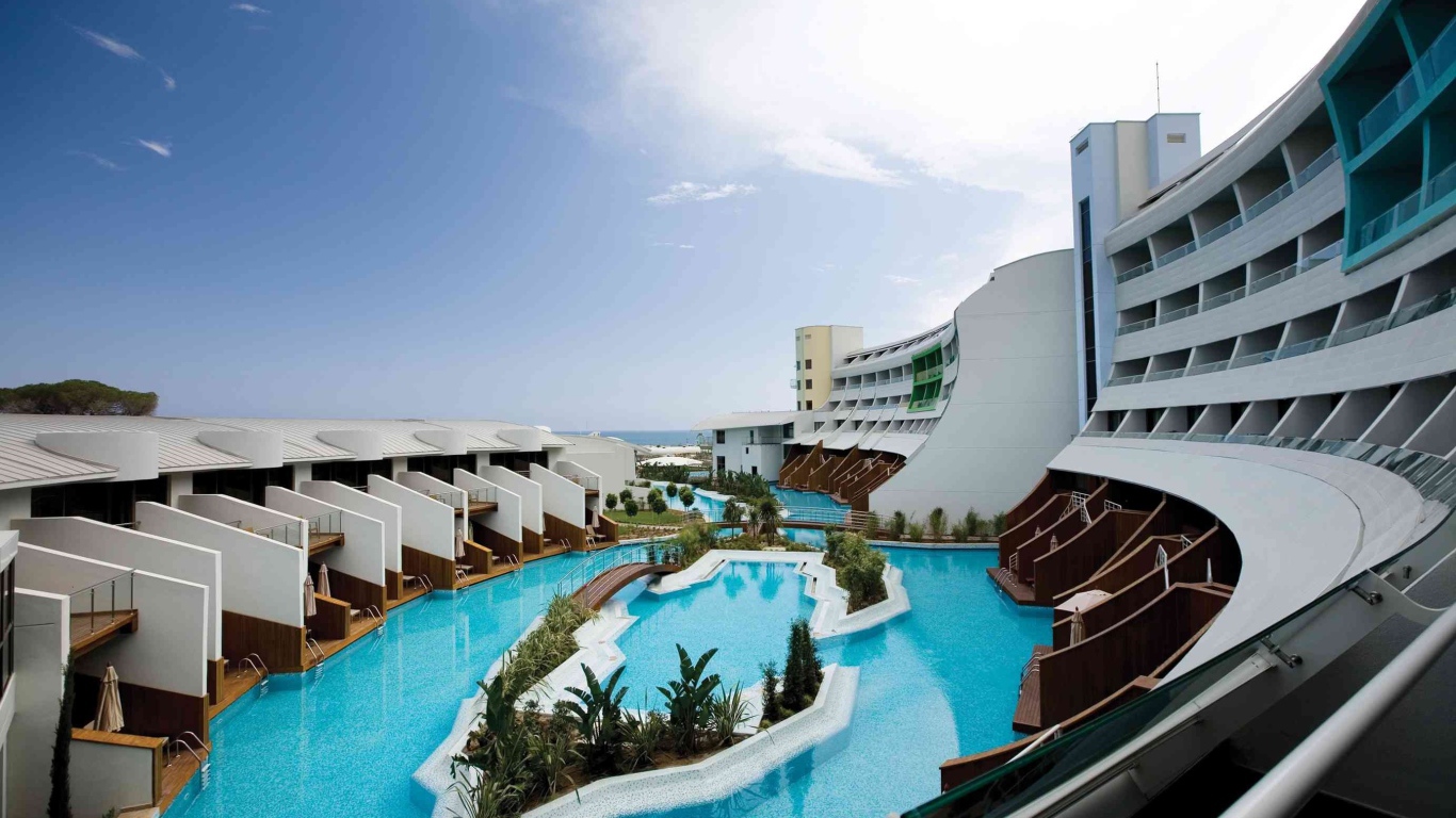 Курорт Белек зимой, Турция