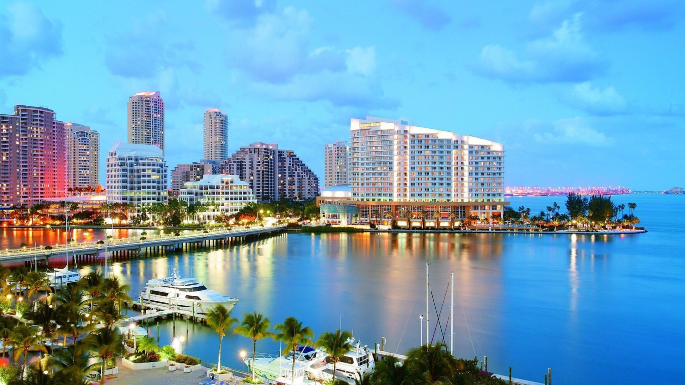 Бухта в Майами