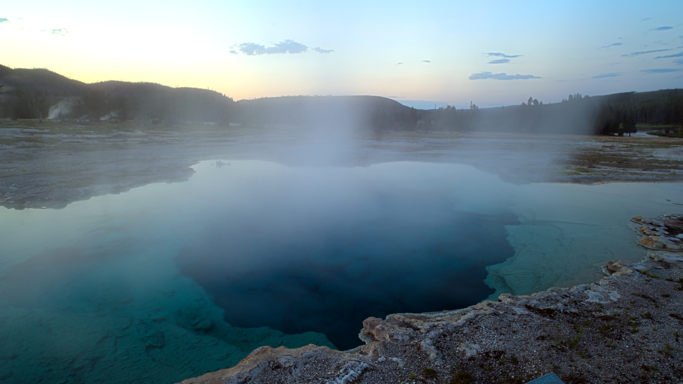 Горячие источники в США