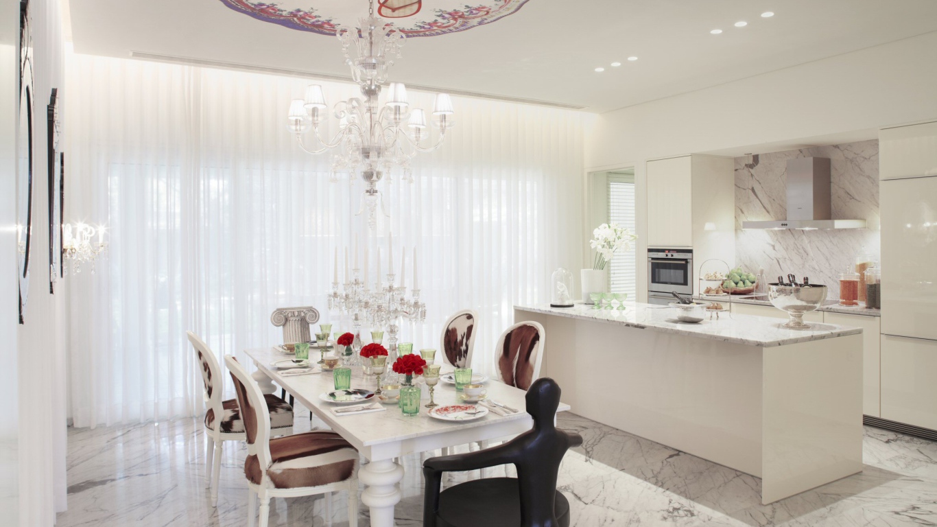 Удивительный дизайн кухни