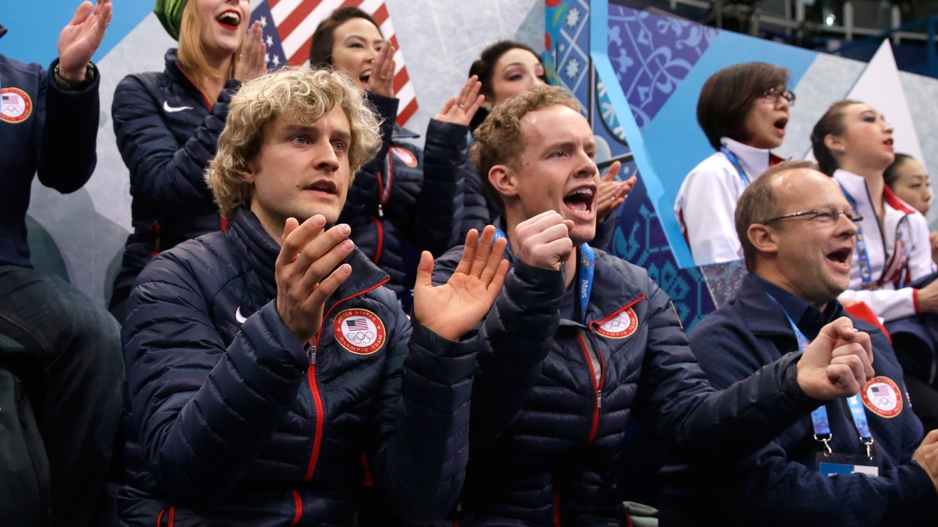 Американская команда по фигурному катанию на Олимпиаде в Сочи