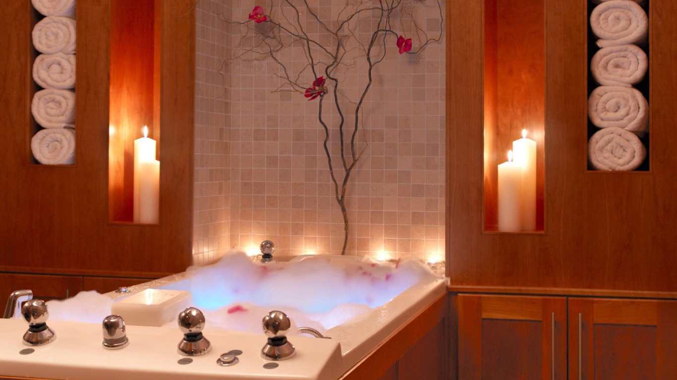 Ванная с пеной