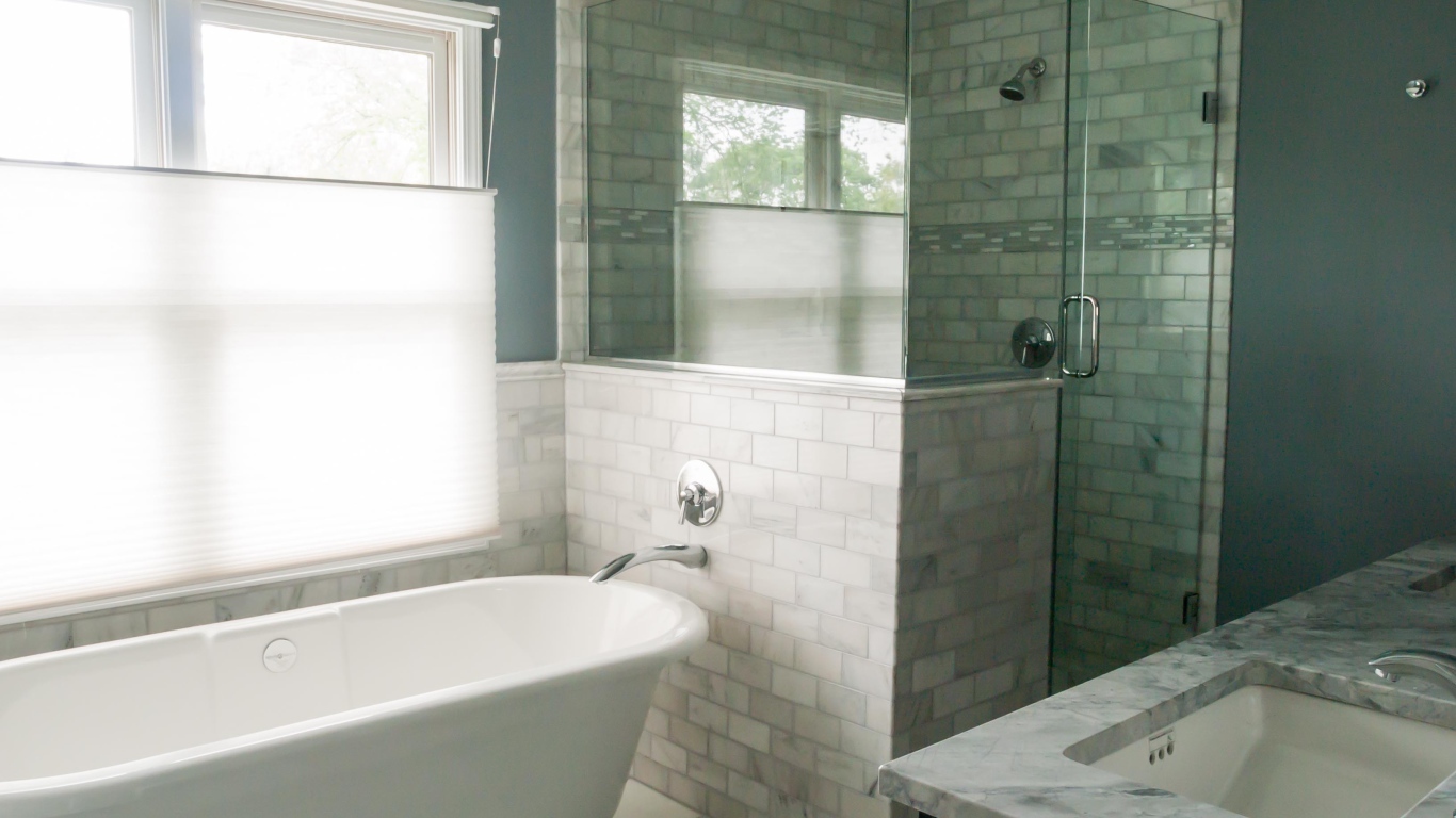 Оформление ванной в доме