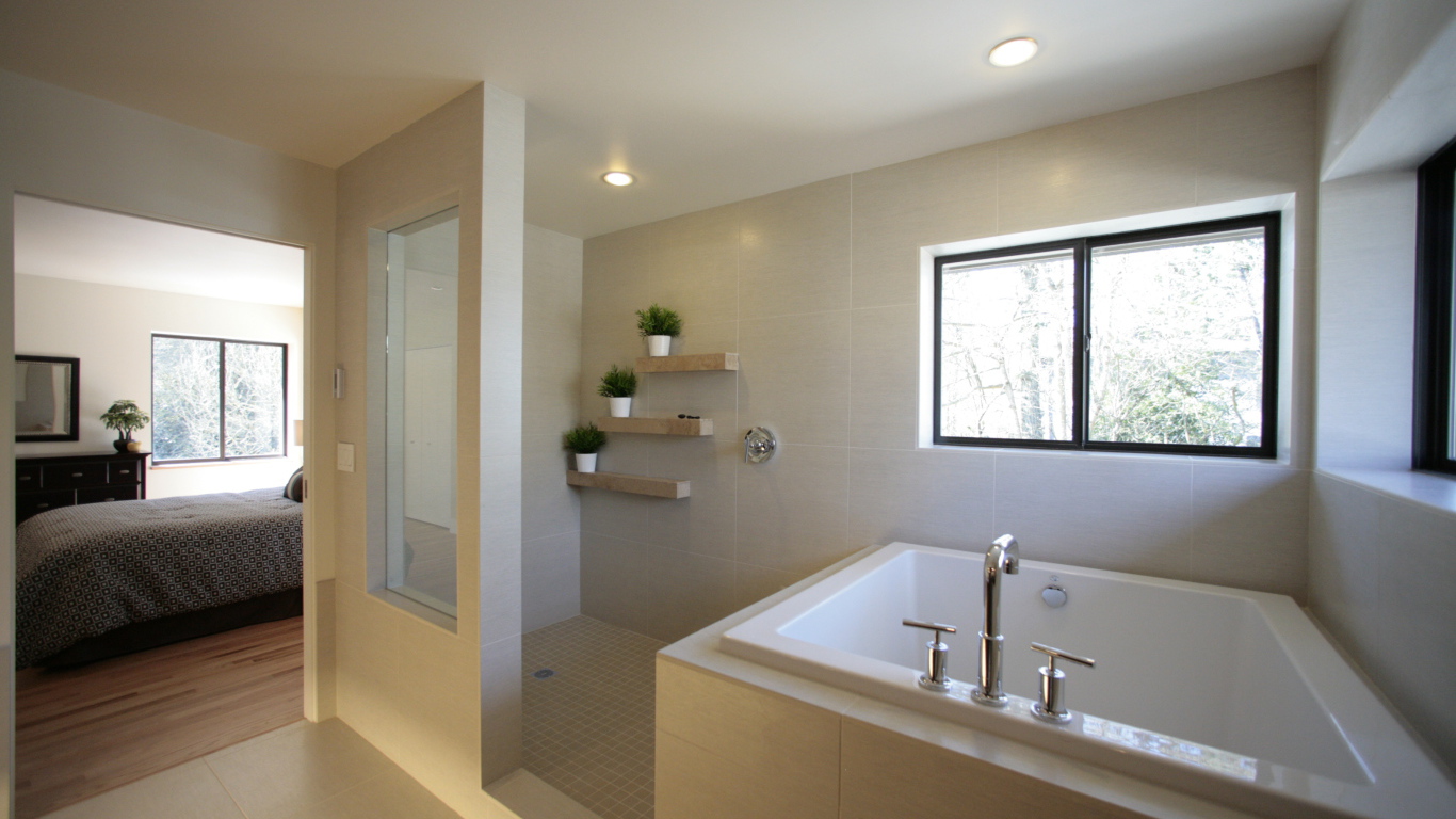 Ванная рядом со спальней