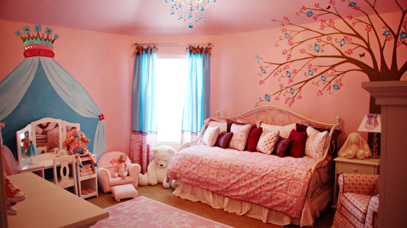 Детская комната для девочек