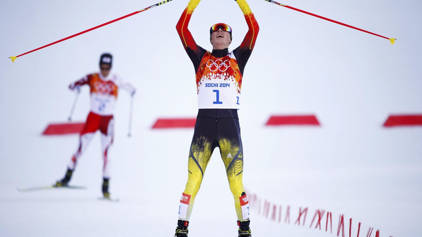 Эрик Френцель немецкий лыжник обладатель золотой медали