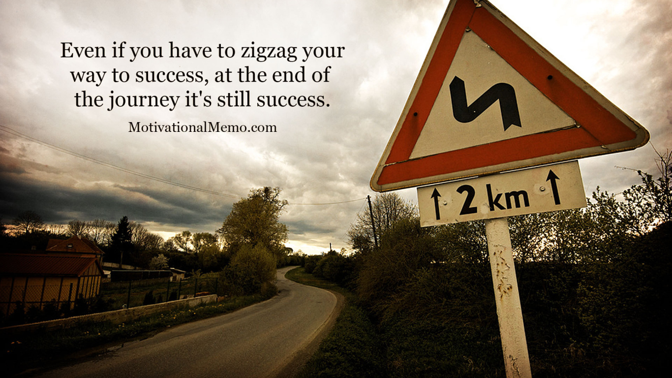 Даже если путь тернист, он все равно приведет к успеху