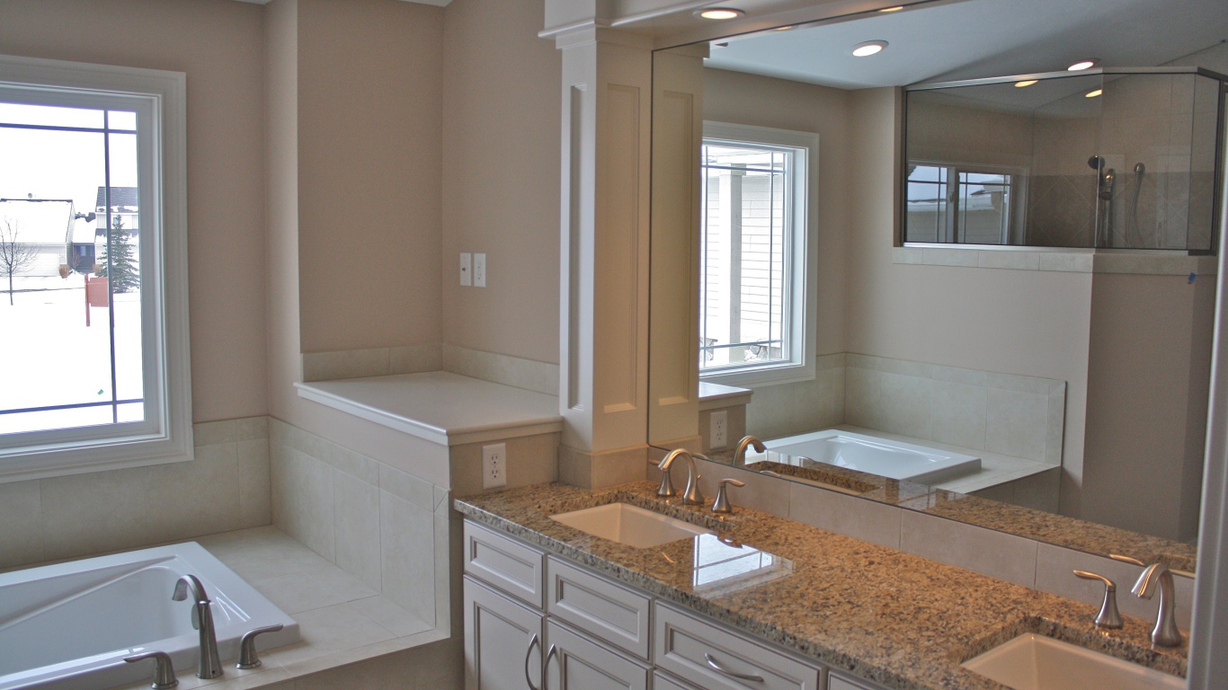 Изысканный дизайн для ванной