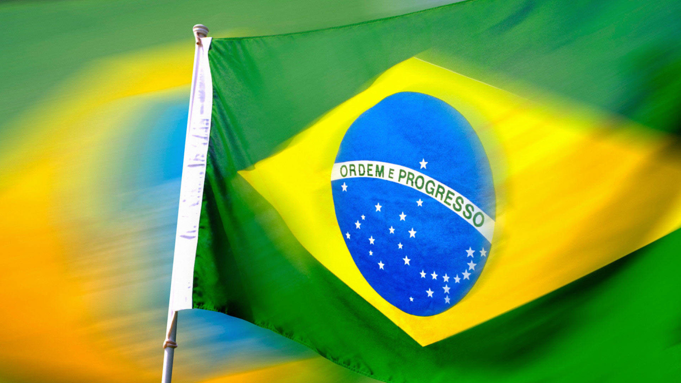 Флаг на Чемпионате Мира по футболу в Бразилии 2014