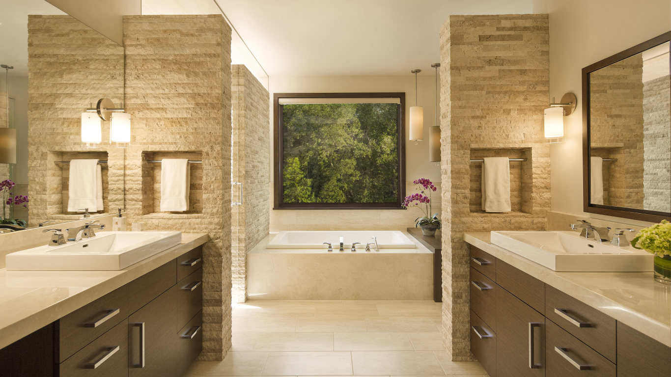 Великолепная идея для ванной