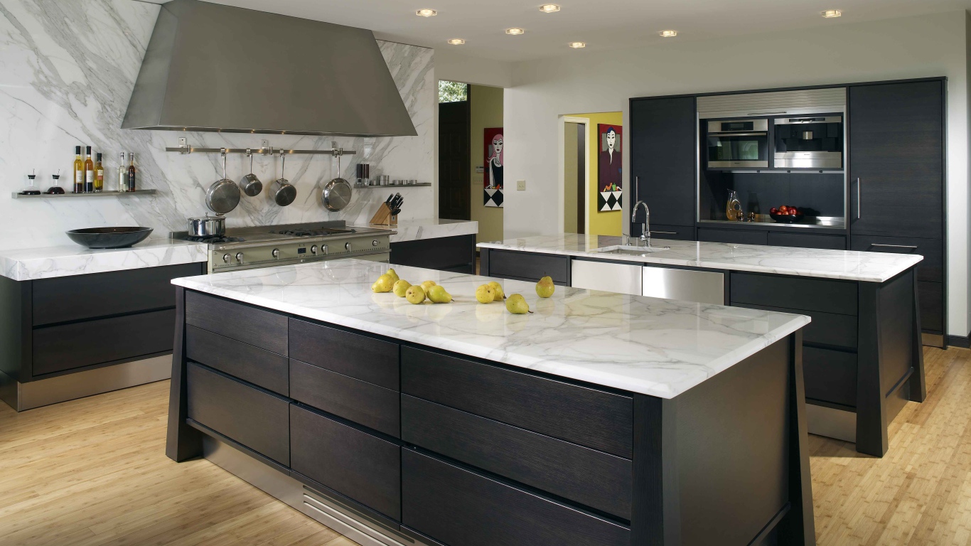 Ламинат на кухне