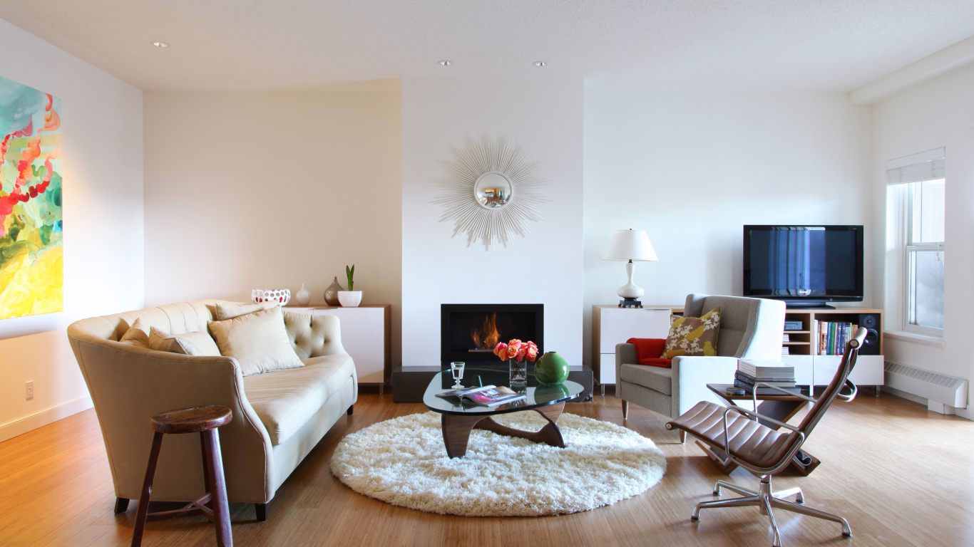 Современный дизайн гостиной