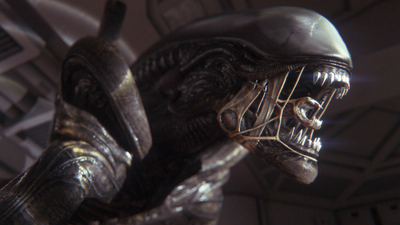 Монстр из игры Alien Isolation
