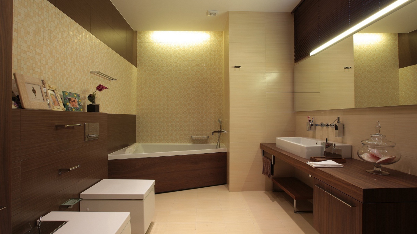 Аккуратная ванная комната