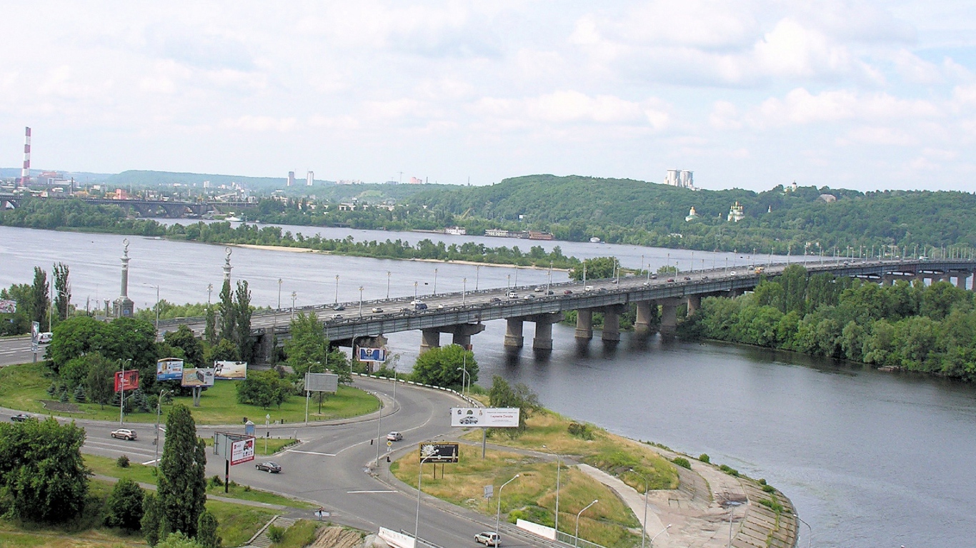 Мост Патона в Киеве