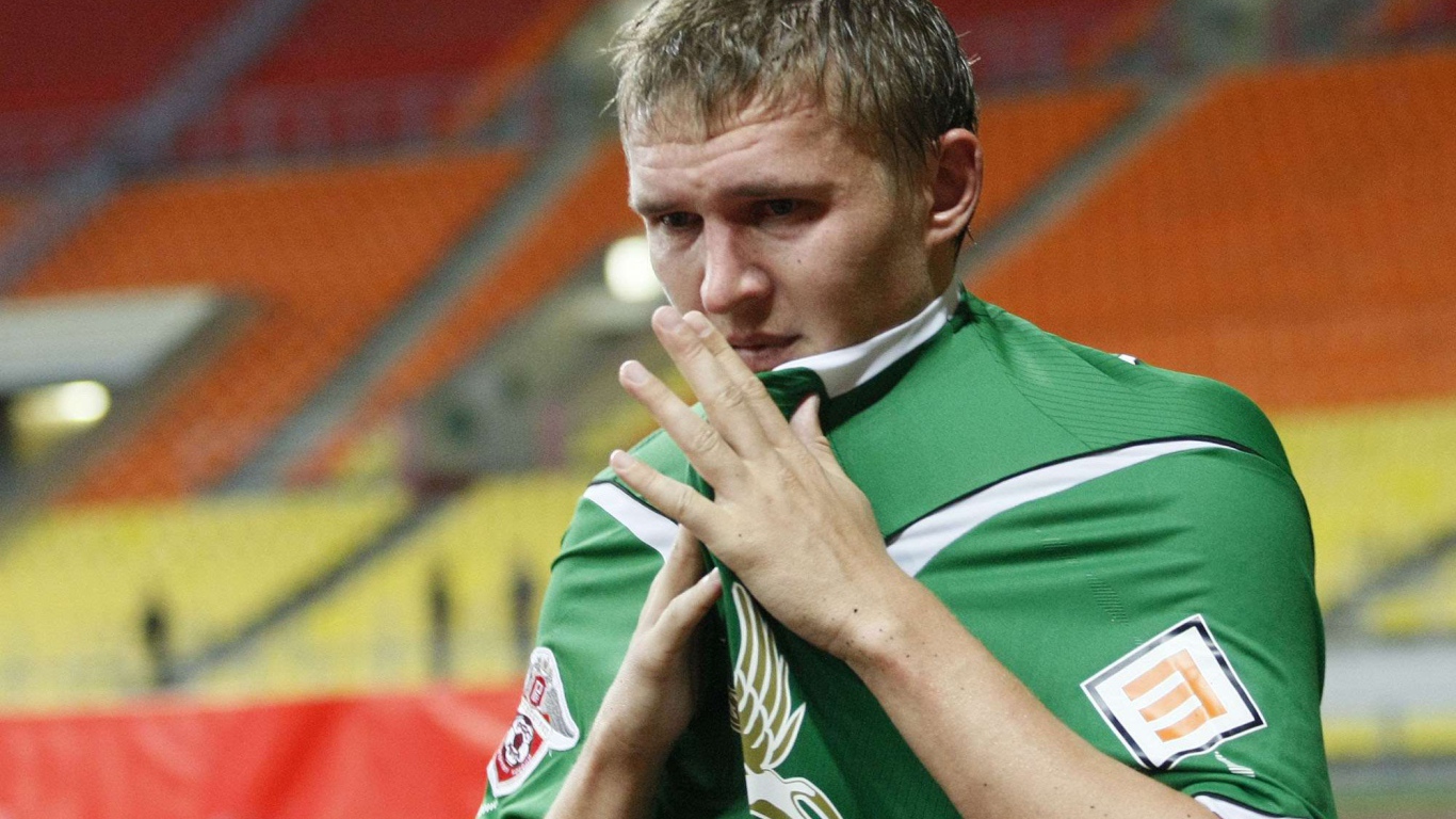 Российский футболист Александр Бухаров