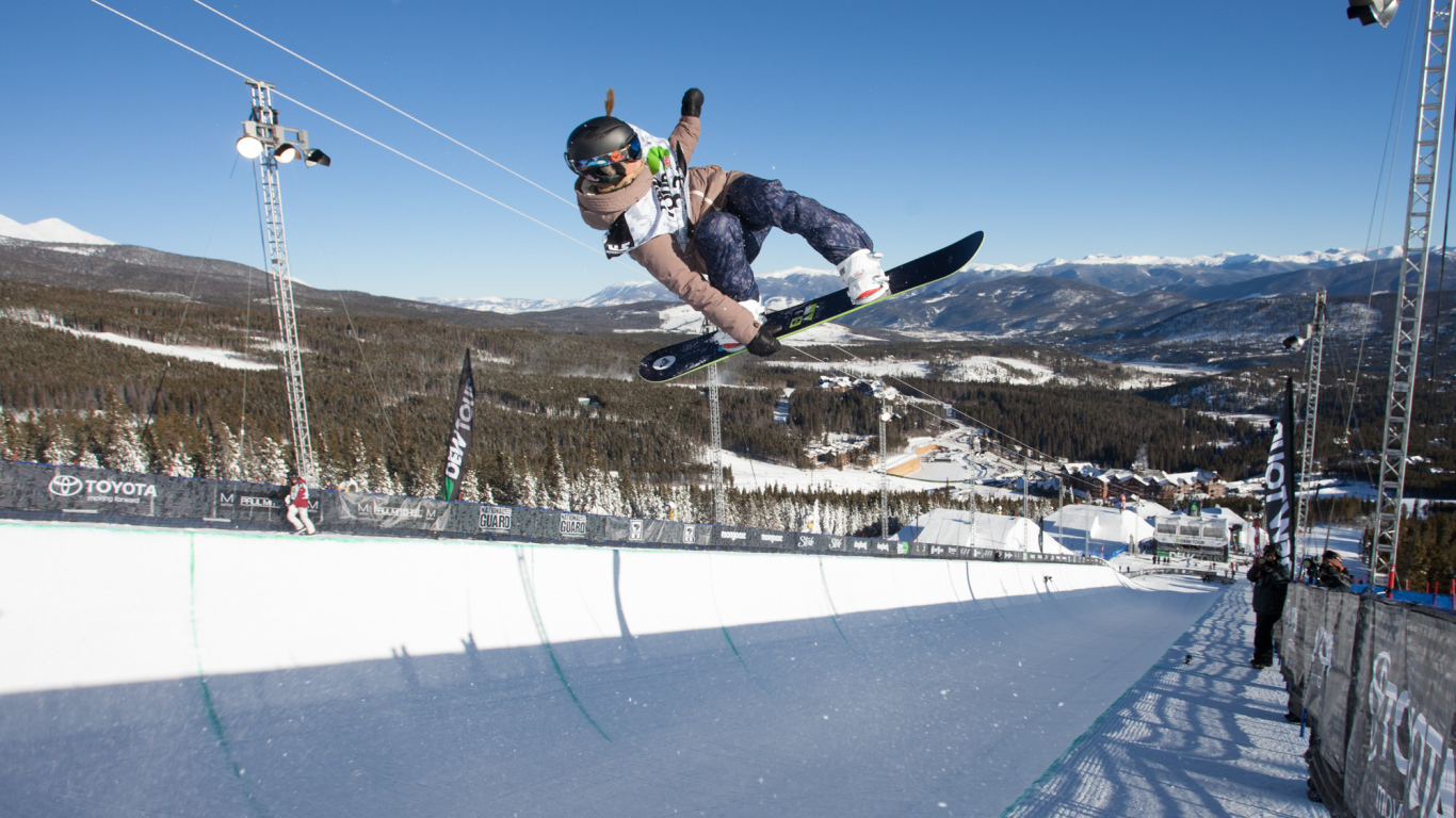 Silver medal in the discipline of snowboarding Torah Bright at the Olympic Games in Sochi