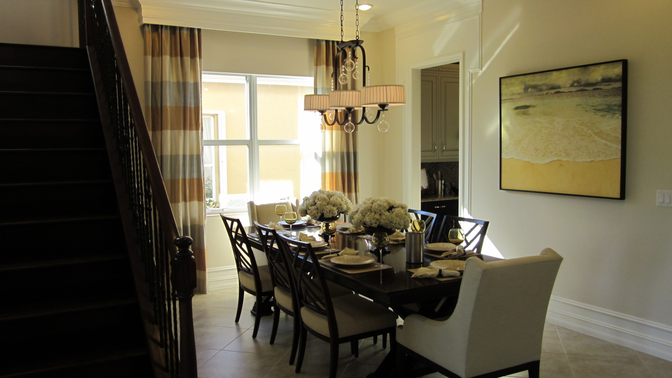 Небольшая уютная столовая