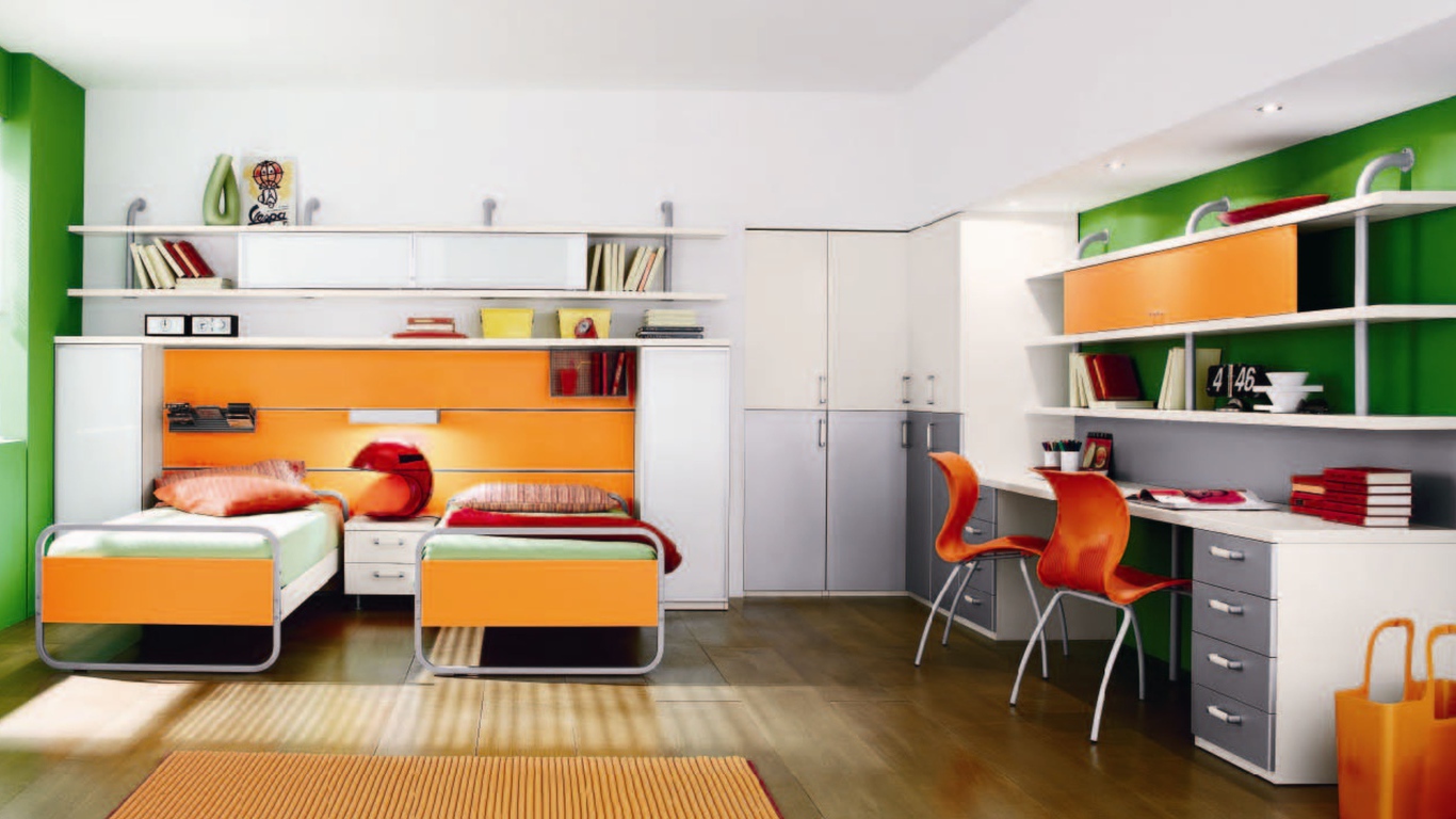 Стильный дизайн детской