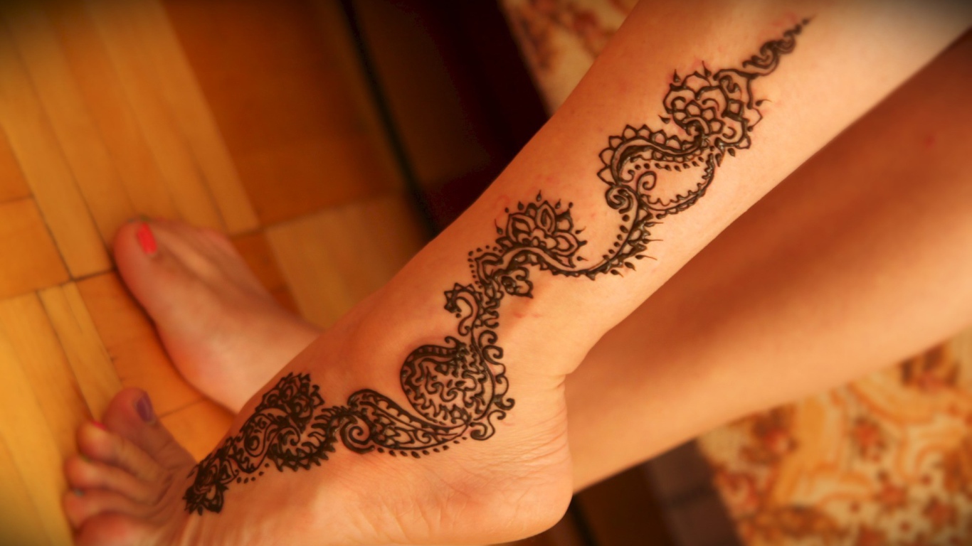 Татуировки на лодыжке