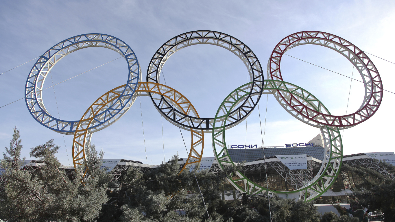 Олимпийский символ в Сочи 2014