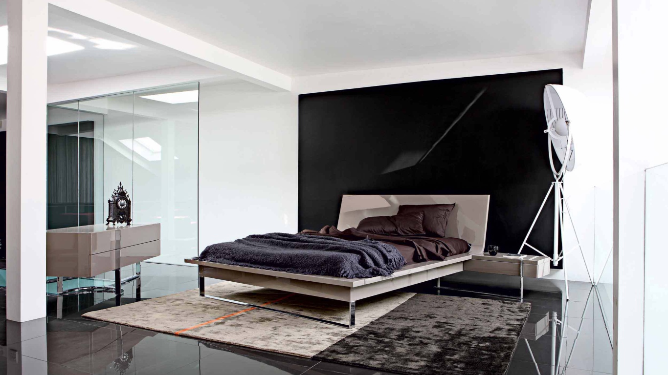 Спальня в стиле минимализм