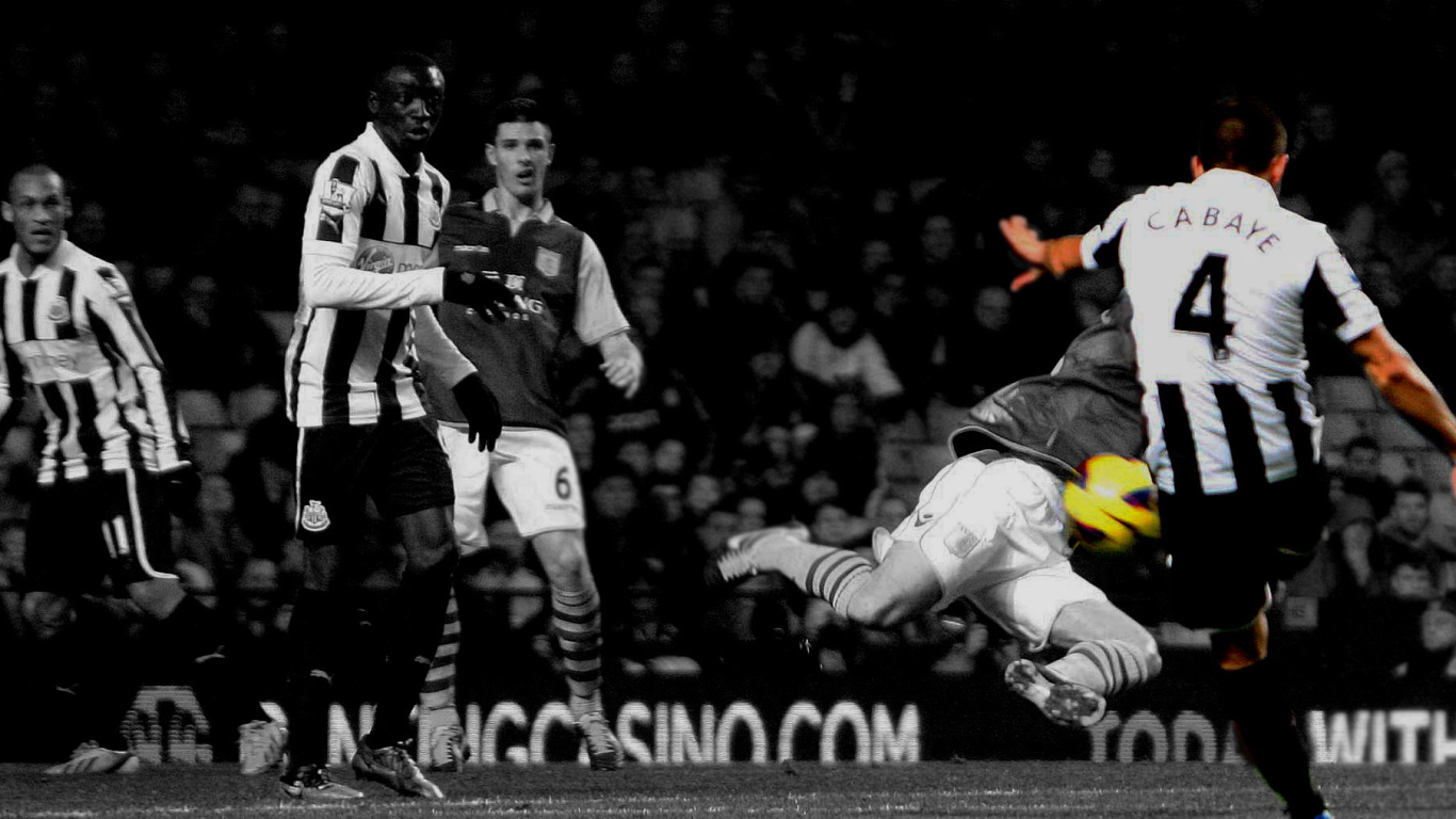 Возлюбленная футбольная команда Англии Ньюкасл Юнайтед