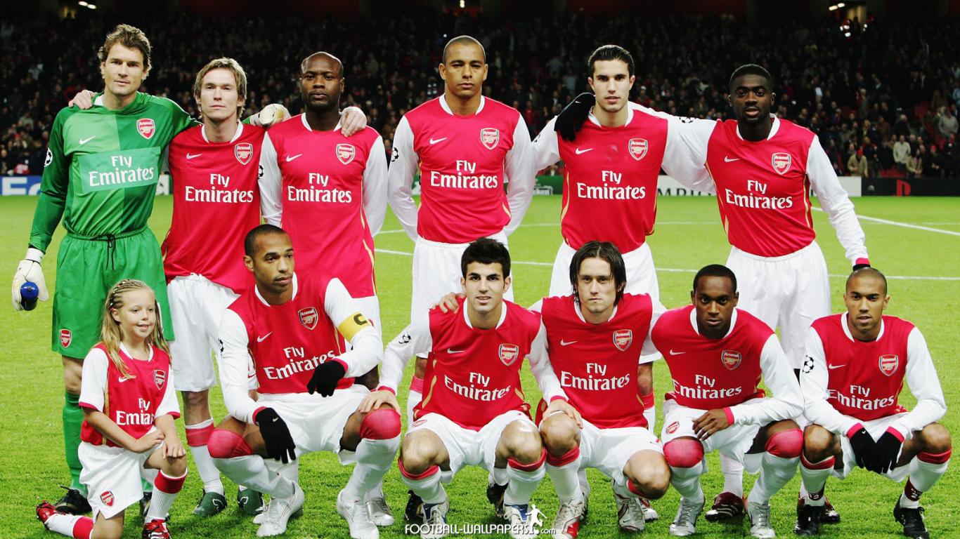 Лучшая футбольная команда Англии Арсенал