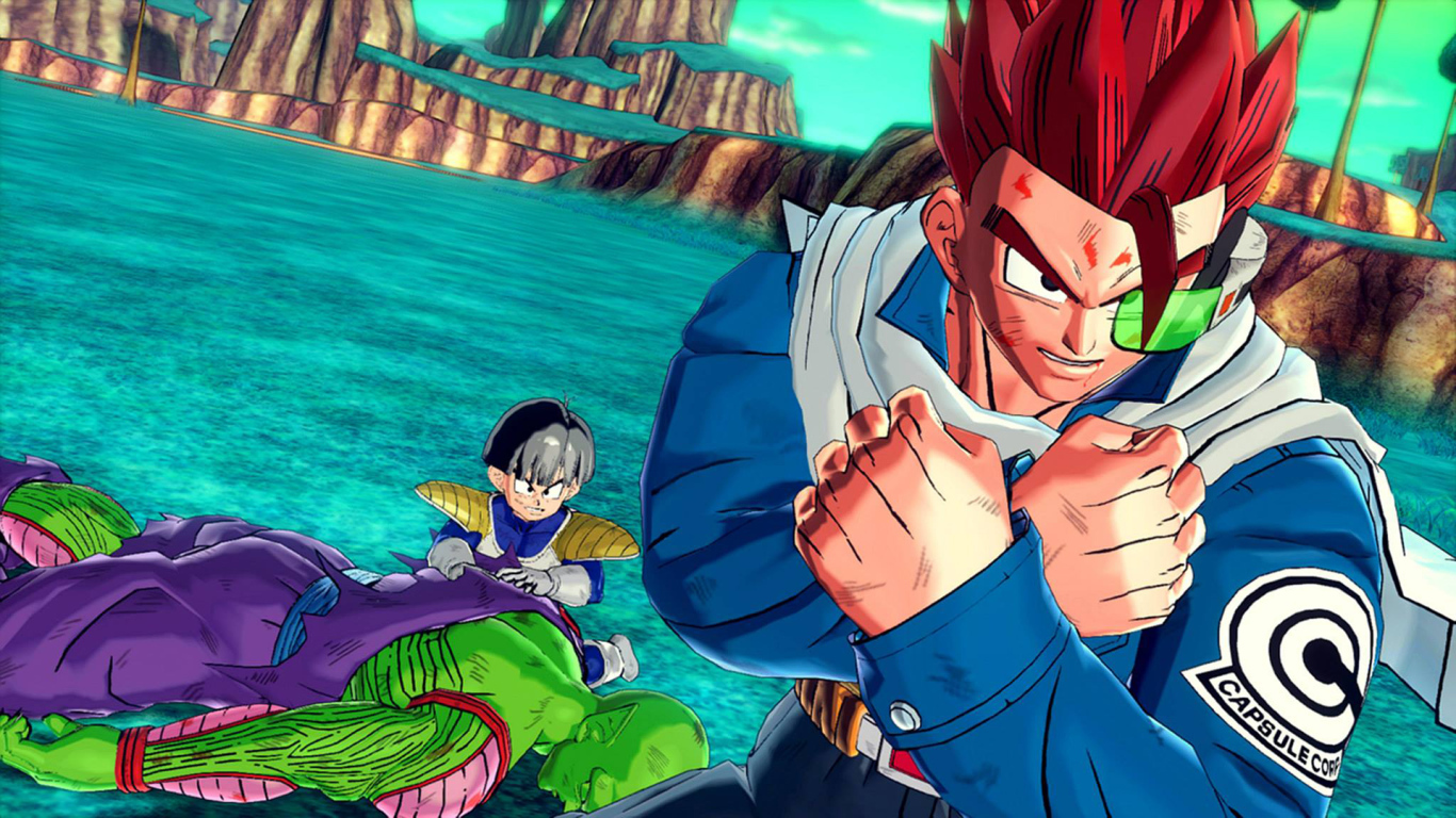 Герой игры Dragon Ball Xenoverse