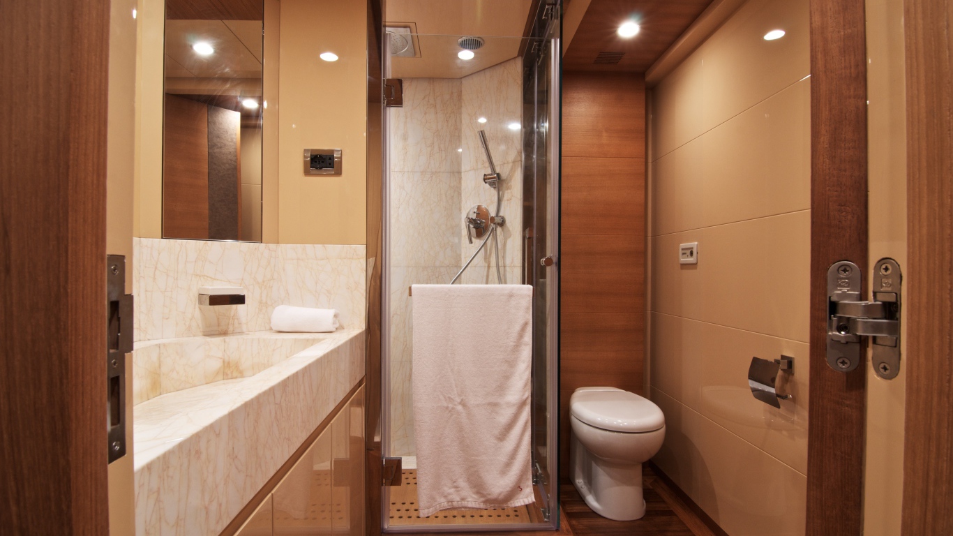 Идея для небольшой ванной