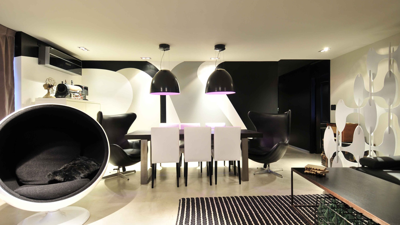 Современный дизайн столовой