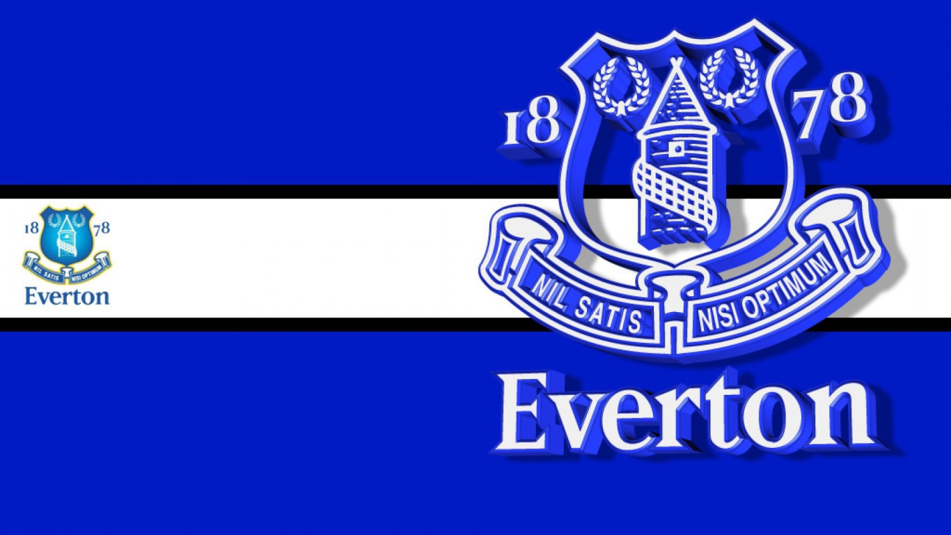 Известный Футбольный клуб Англии Эвертон