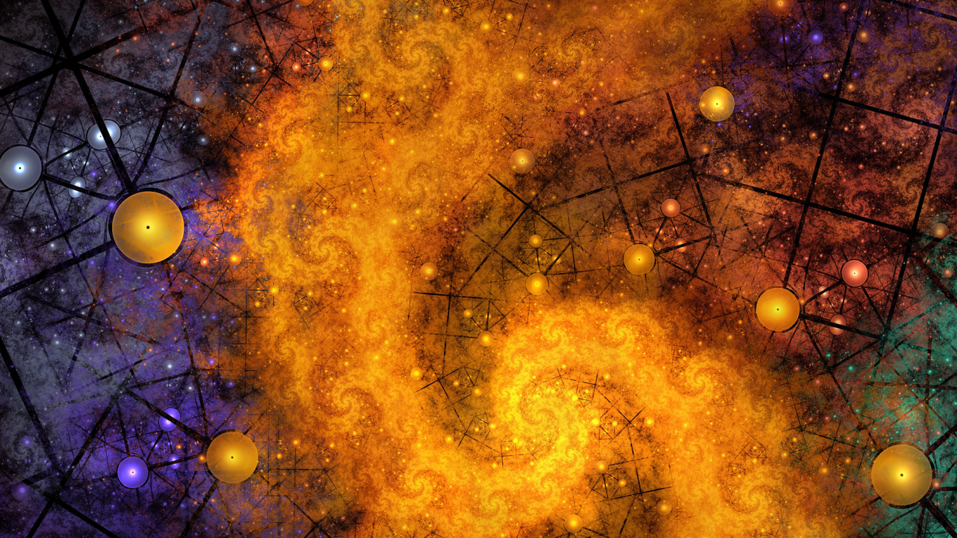 Абстрактная конструкция бесконечности